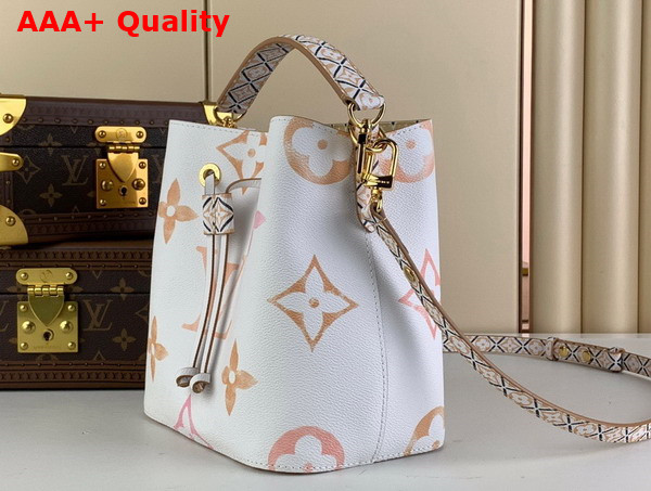 Louis Vuitton Neonoe BB Bucket Bag in Beige Monogram Coated Canvas M22985 Replica