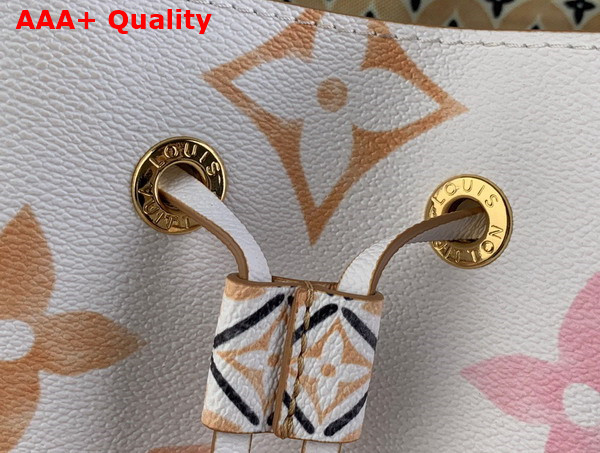 Louis Vuitton Neonoe BB Bucket Bag in Beige Monogram Coated Canvas M22985 Replica