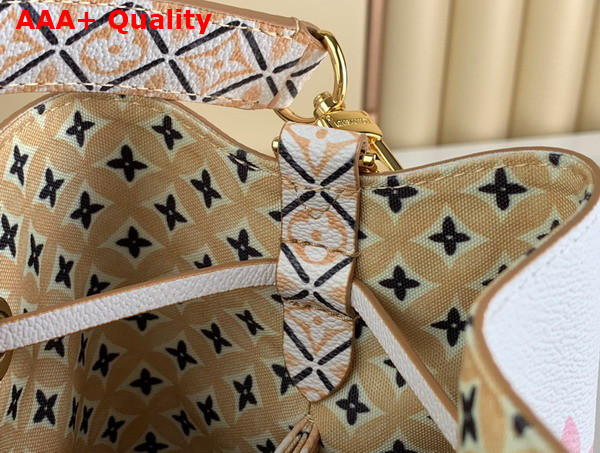 Louis Vuitton Neonoe BB Bucket Bag in Beige Monogram Coated Canvas M22985 Replica