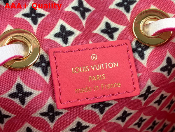 Louis Vuitton Neonoe BB Bucket Bag in Pink Monogram Coated Canvas Replica