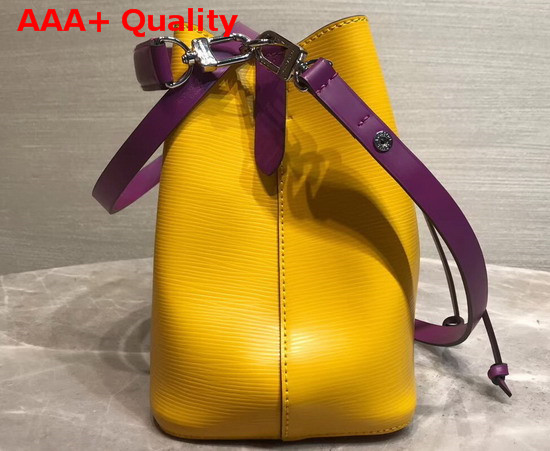 Louis Vuitton Neonoe BB Exclusive Prelaunch Yellow and Purple Epi Leather Replica