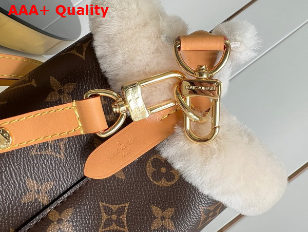 Louis Vuitton Neonoe BB Monogram Coated Canvas and Shearling M46319 Replica