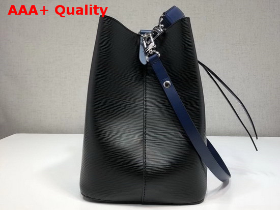 Louis Vuitton Neonoe Black Epi Leather with Two Tone Stripe Replica