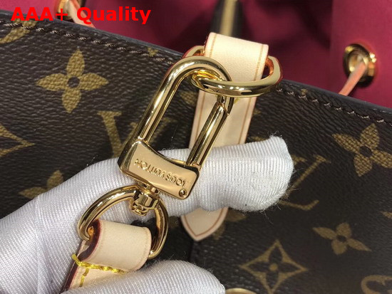 Louis Vuitton Neonoe Bucket Bag Features a Decor of Locks and Keys and Blossoms M44369 Monogram Replica