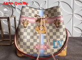 Louis Vuitton Neonoe Damier Azur Printed Damier Azur Coated Canvas with Calf Leather Trim N41066 Replica