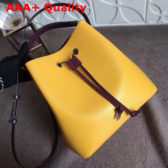 Louis Vuitton Neonoe Epi Leather Yellow M54369 Replica