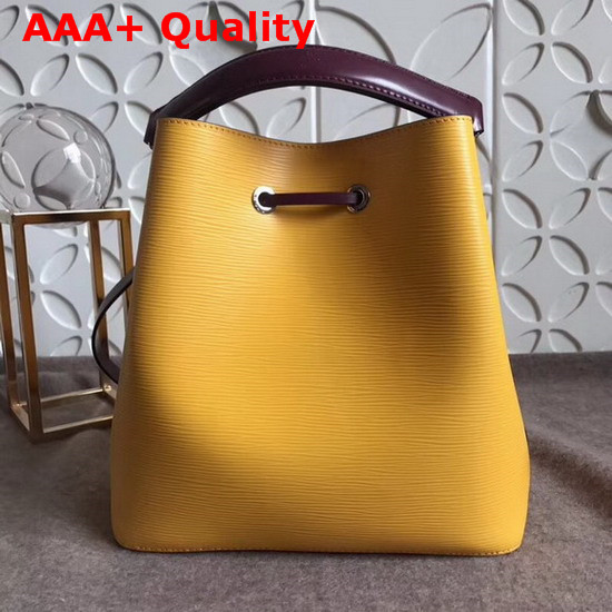 Louis Vuitton Neonoe Epi Leather Yellow M54369 Replica