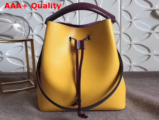 Louis Vuitton Neonoe Epi Leather Yellow M54369 Replica