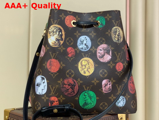 Louis Vuitton Neonoe MM Bag Monogram Cameo Printed Canvas M45956 Replica