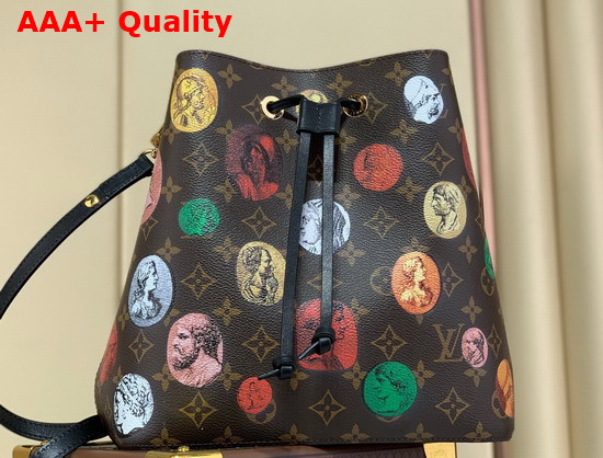 Louis Vuitton Neonoe MM Bag Monogram Cameo Printed Canvas M45956 Replica