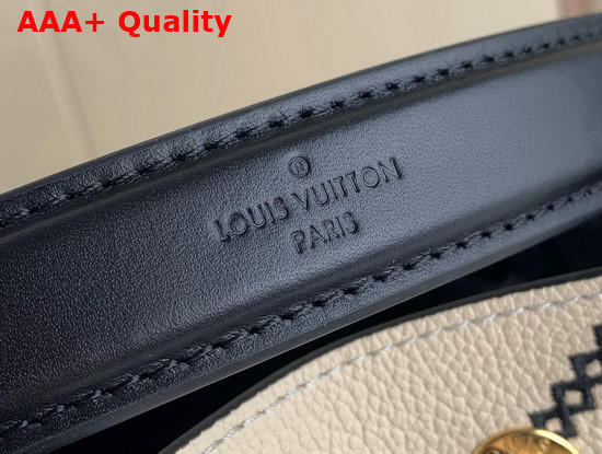 Louis Vuitton Neonoe MM Monogram Empreinte Creme M46023 Replica