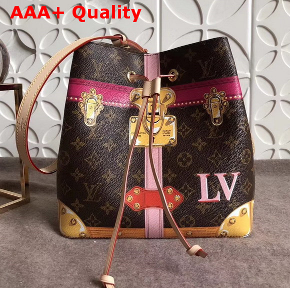 Louis Vuitton Neonoe Monogram Printed Monogram Coated Canvas with Calf Leather Trim M40649 Replica