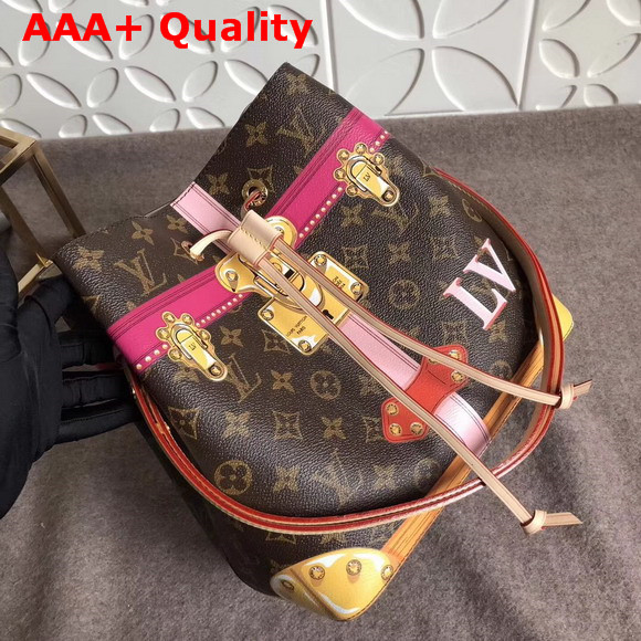 Louis Vuitton Neonoe Monogram Printed Monogram Coated Canvas with Calf Leather Trim M40649 Replica