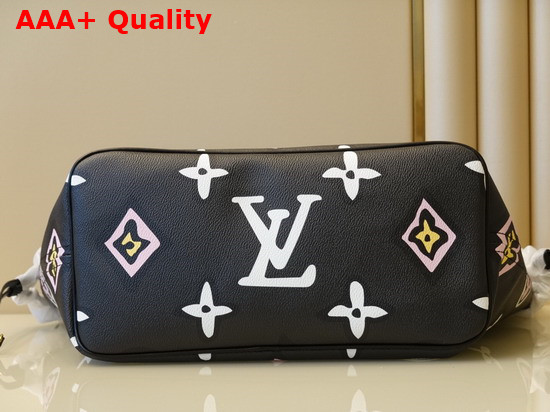 Louis Vuitton Neverfull MM Black Autres Toiles Monogram M45818 Replica