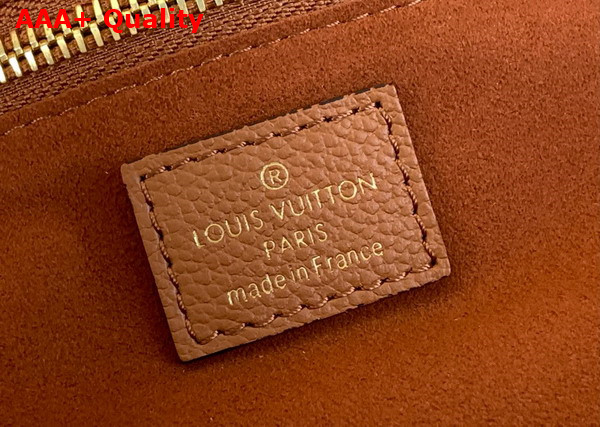 Louis Vuitton Neverfull MM Cognac Monogram Empreinte Leather M12605 Replica