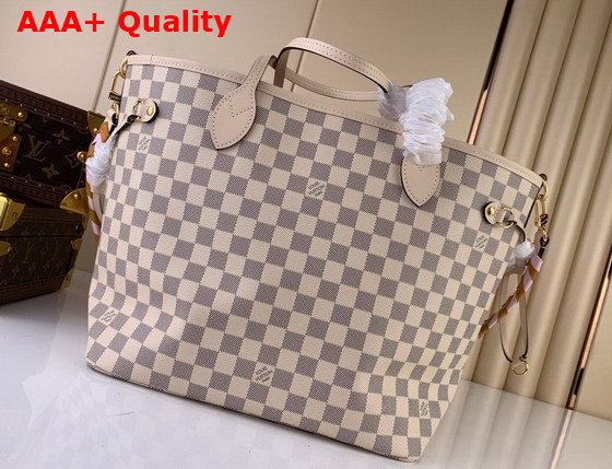 Louis Vuitton Neverfull MM Damier Azur Canvas N45295 Replica