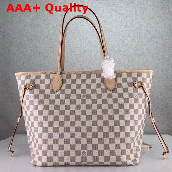 Louis Vuitton Neverfull MM Damier Azur Canvas Replica