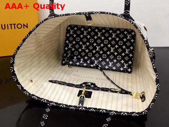 Louis Vuitton Neverfull MM Ivoire M44716 Replica