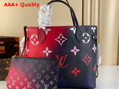 Louis Vuitton Neverfull MM Midnight Fuchsia Monogram Canvas M20511 Replica