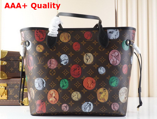 Louis Vuitton Neverfull MM Monogram Cameo Printed Canvas M45923 Replica