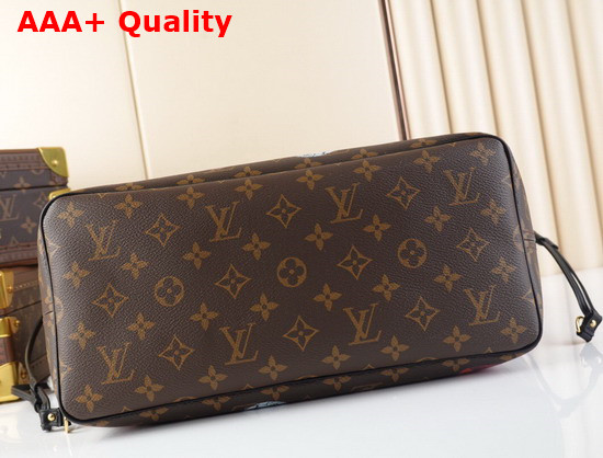 Louis Vuitton Neverfull MM Monogram Cameo Printed Canvas M45923 Replica