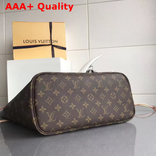 Louis Vuitton Neverfull MM Monogram Canvas Pink Interior Replica