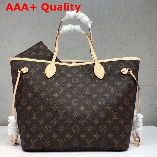 Louis Vuitton Neverfull MM Monogram Pivoine Interior Replica