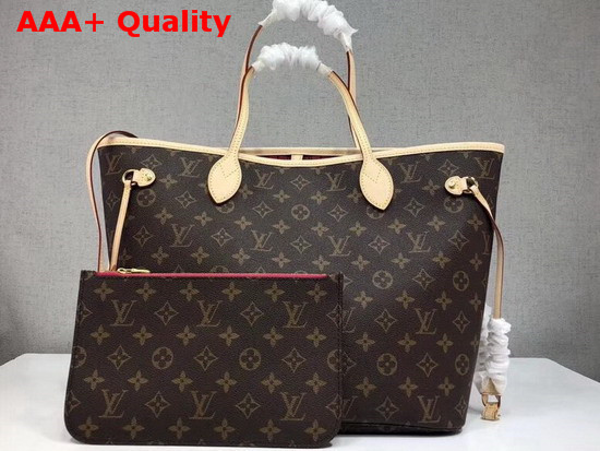 Louis Vuitton Neverfull MM Monogram Pivoine Interior Replica