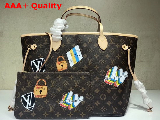 Louis Vuitton Neverfull MM My LV World Tour Monogram Replica