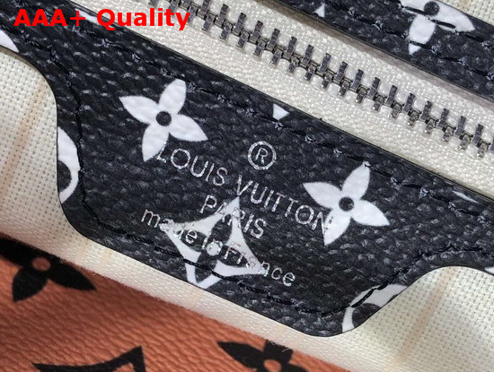 Louis Vuitton Neverfull MM Orange Monogram Print Canvas Replica