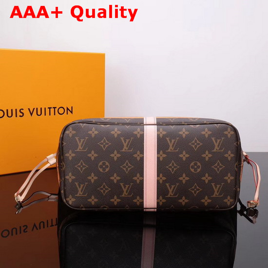 Louis Vuitton Neverfull MM Printed Monogram Canvas and Leather Patches Replica