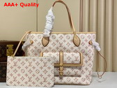 Louis Vuitton Neverfull MM Tote Bag in Beige Monogram Coated Canvas M20921 Replica