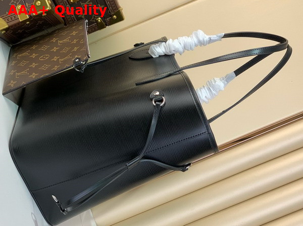 Louis Vuitton Neverfull MM Tote in Black Epi Leather M11930 Replica