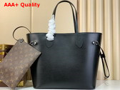 Louis Vuitton Neverfull MM Tote in Black Epi Leather M11930 Replica