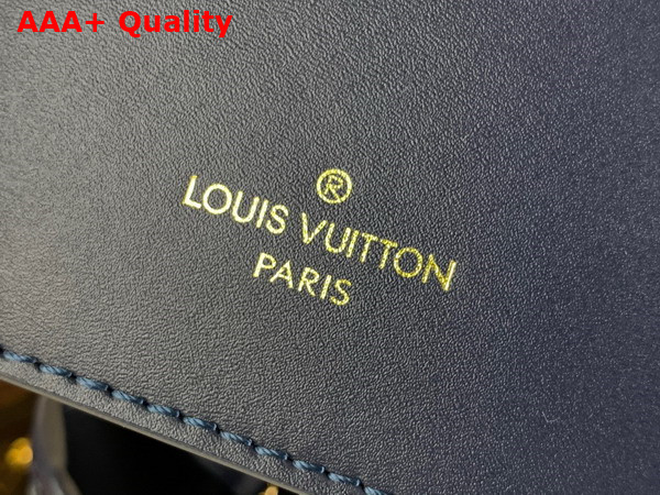 Louis Vuitton Neverfull MM Tote in Blue Monoglam Coated Canvas M22921 Replica