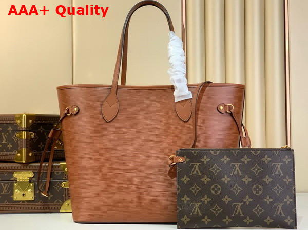 Louis Vuitton Neverfull MM Tote in Kenyan Fauve Epi Leather M12467 Replica