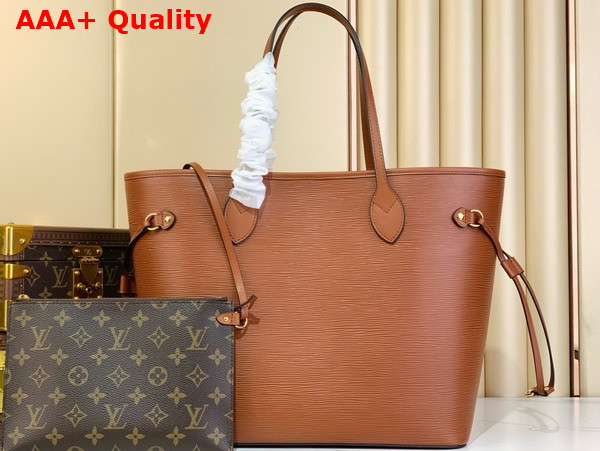 Louis Vuitton Neverfull MM Tote in Kenyan Fauve Epi Leather M12467 Replica