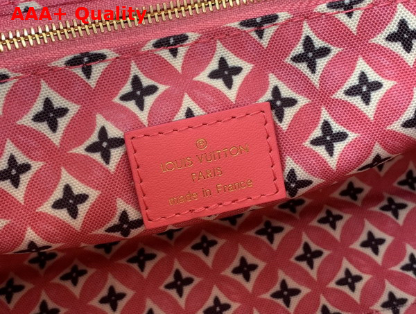 Louis Vuitton Neverfull MM Tote in Pink Monogram Coated Canvas M22980 Replica