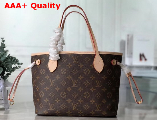 Louis Vuitton Neverfull PM Monogram Canvas with Beige Interior Replica