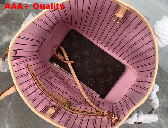 Louis Vuitton Neverfull PM Monogram Canvas with Pink Interior Replica