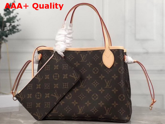 Louis Vuitton Neverfull PM Monogram Canvas with Pink Interior Replica