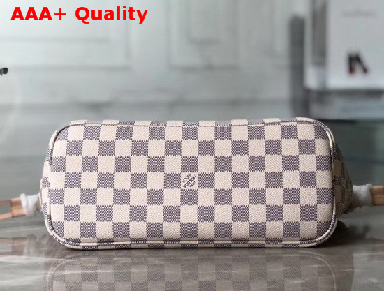 Louis Vuitton Neverfull PM in Damier Azur Canvas with Beige Interior Replica