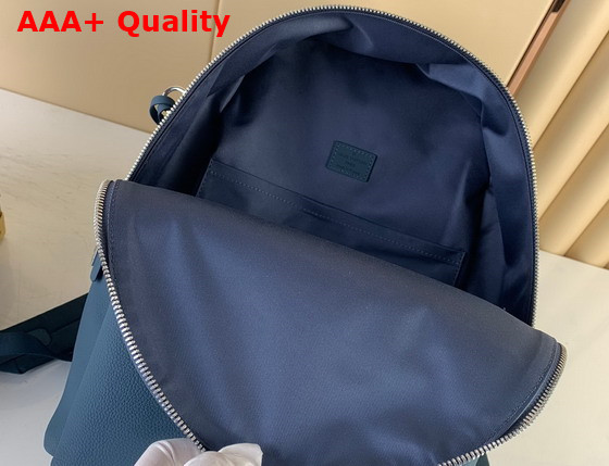 Louis Vuitton New Backpack in Blue Aerogram Cowhide Leather Replica