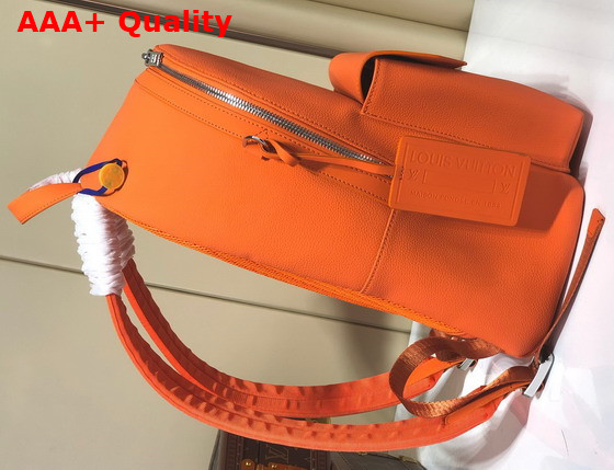 Louis Vuitton New Backpack in Orange Aerogram Cowhide Leather Replica