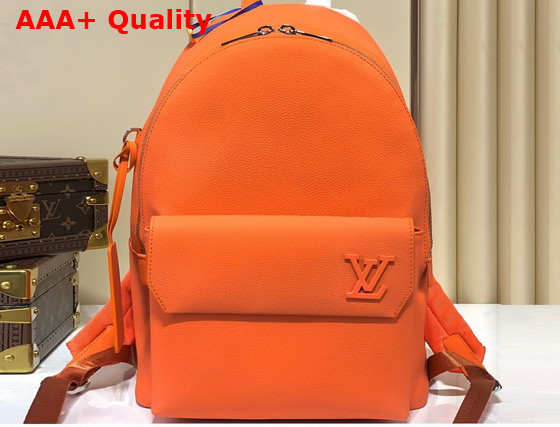 Louis Vuitton New Backpack in Orange Aerogram Cowhide Leather Replica