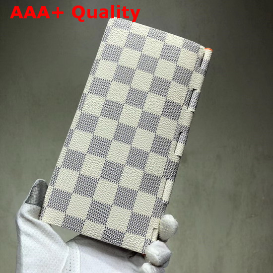 Louis Vuitton New Brazza Wallet Damier Azur Canvas Replica