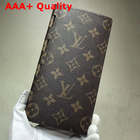 Louis Vuitton New Brazza Wallet Monogram Canvas Replica