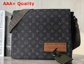 Louis Vuitton New Messenger Bag in Monogram Eclipse Canvas Replica