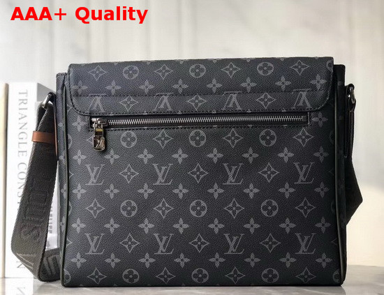 Louis Vuitton New Messenger Bag in Monogram Eclipse Canvas Replica