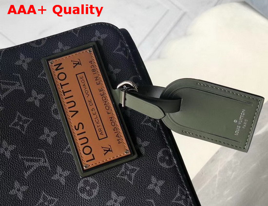 Louis Vuitton New Messenger Bag in Monogram Eclipse Canvas Replica